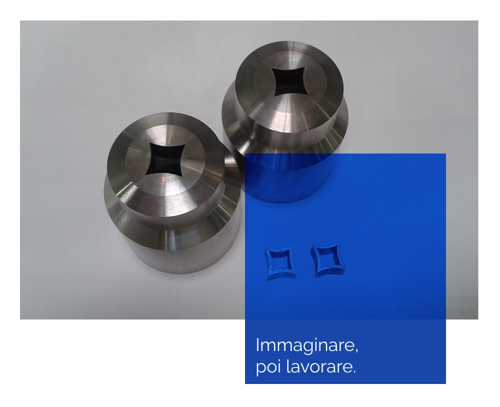 lavorazione di pezzi meccanici
